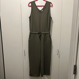 NWOT 32 Degrees Cool Olive Jumpsuit